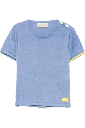 Gensami Gestricktes T-Shirt