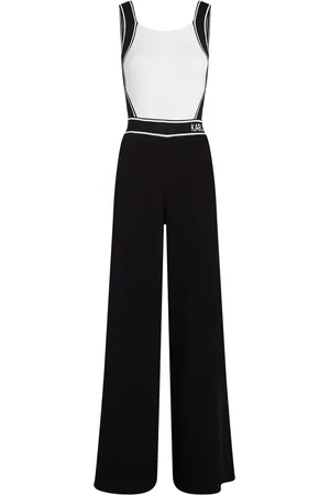 Karl Lagerfeld Zweifarbiger Jumpsuit