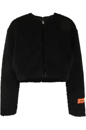 Heron Preston Cropped-Fleecejacke