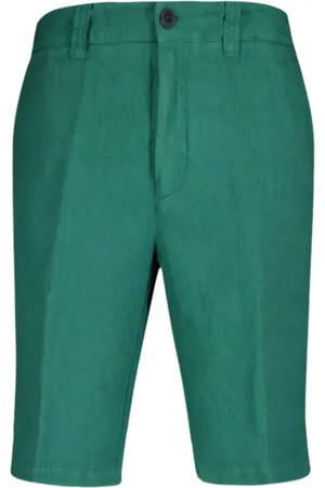 120% Lino Bermudas aus Leinen