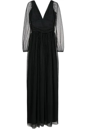 Lethicia Bronstein Langärmeliges Maxikleid
