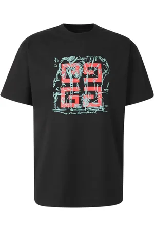 Givenchy T-Shirt mit Logo-Stickerei