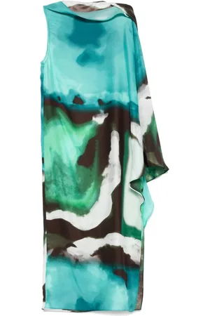 GIANLUCA CAPANNOLO Asymmetrisches Sarah Kleid