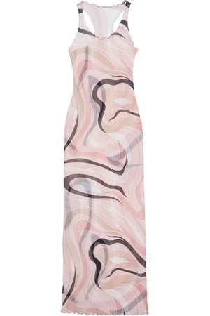 Puccini Kleid mit Marmo-Print