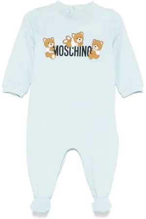 Moschino Pyjama mit Logo-Print