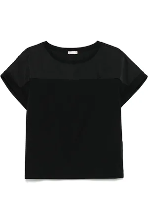 Liu Jo T-Shirt mit Satineinsatz