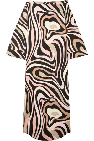 Puccini Kleid mit Marmo-Print