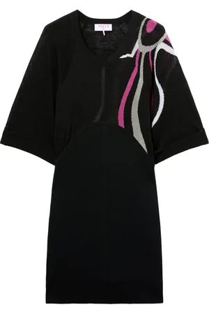 Puccini Kleid mit Marmo-Print