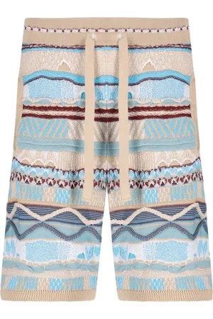LANEUS Gestreifte Shorts