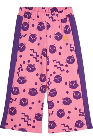 Mini Rodini Hose mit Katzen-Print