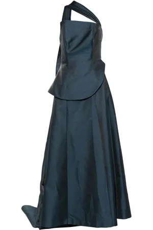 Bazza Alzouman One-Shoulder-Ballrobe