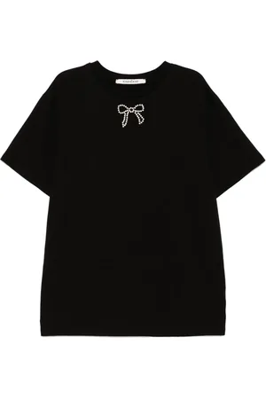 KIMHEKIM T-Shirt mit Perlenverzierung