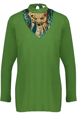 Paula Bestickte Bluse