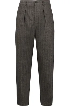 Giorgio Armani Tapered-Hose mit Nadelstreifen
