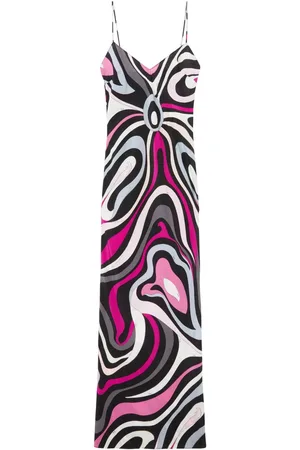 Puccini Kleid mit Marmo-Print