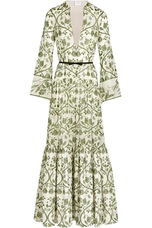 Giambattista Valli Kaftankleid mit Blumen-Print