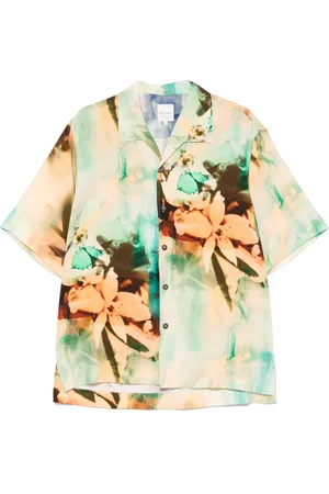 Paul Smith Hemd mit Painted Fotograf-Print