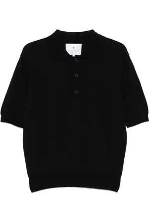 Seven Gauge Poloshirt aus Krepp