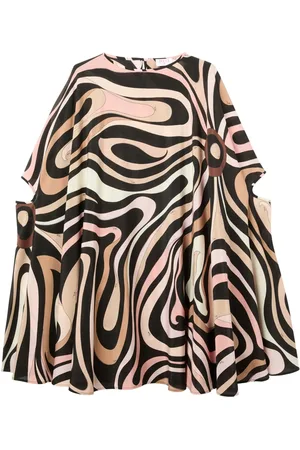Puccini Kleid mit Marmo-Print