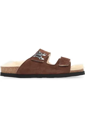 Palm Angels Sandalen mit Logo-Schild