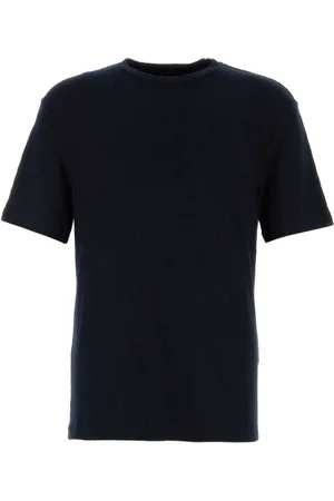 Giorgio Armani T-Shirt aus geripptem Strick