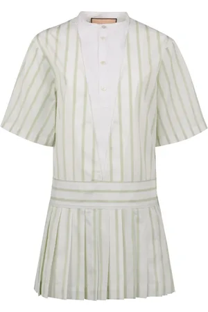 Plan C Gestreiftes Minikleid