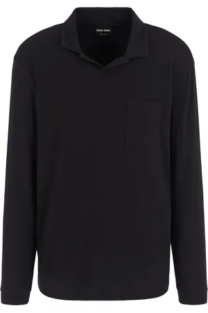 Giorgio Armani Langärmeliges Poloshirt