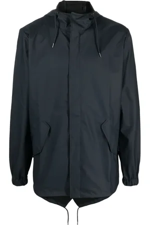 Rains Regenmantel mit Kapuze