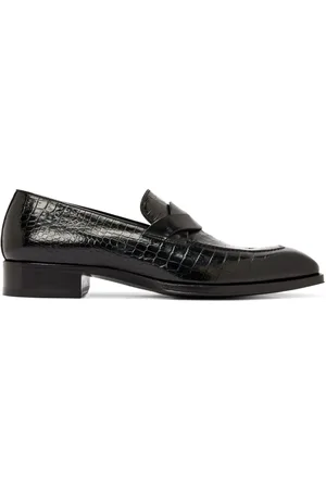 Tom Ford Loafer mit Kroko-Prägung