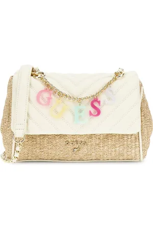Guess Straw Flap Umhängetasche