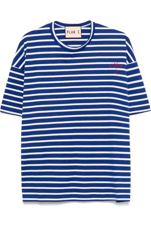 Plan C Gestreiftes T-Shirt