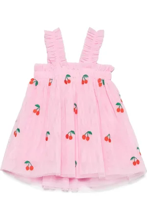 Stella McCartney Kleid mit Kirschstickerei