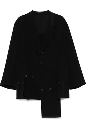 YOHJI YAMAMOTO Mantel aus Seide
