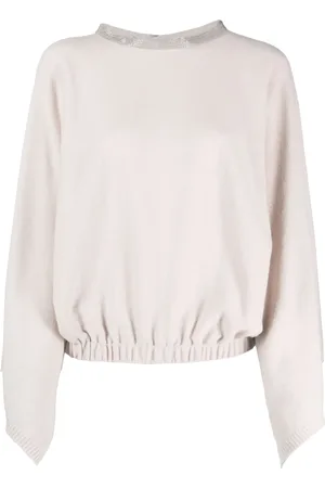 Fabiana Filippi Kaschmirpullover mit Perlen