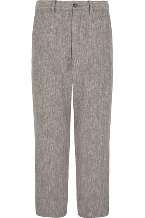 Giorgio Armani Gerade Cropped-Hose