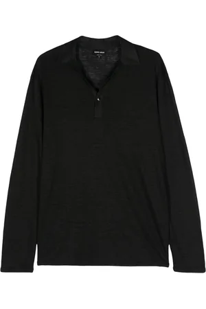 Giorgio Armani Poloshirt aus Leinen