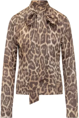 Stella McCartney Bluse mit Leoparden-Print