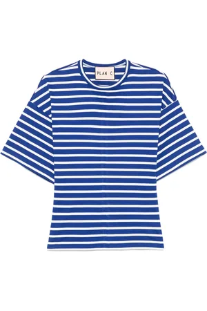 Plan C Gestreiftes T-Shirt
