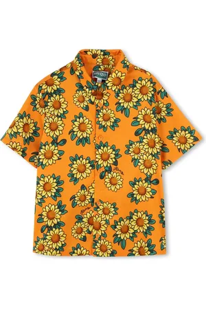 Kenzo Hemd mit Sonnenblumen-Print