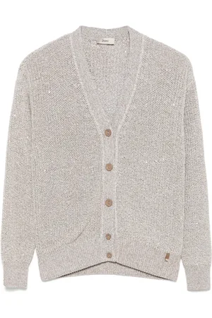 HERNO Cardigan mit Pailletten