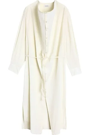 LEMAIRE Maxikleid mit Kragen