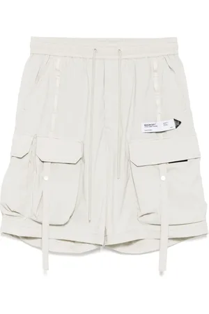 Musium Div. Cargo-Shorts mit Logo-Patch