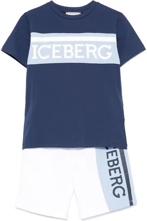 Iceberg Set aus T-Shirt und Shorts mit Logo