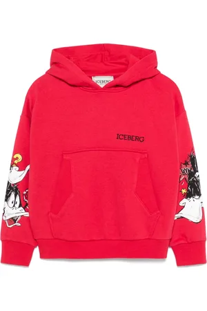 Iceberg Looney Tunes Hoodie mit Logo-Figuren