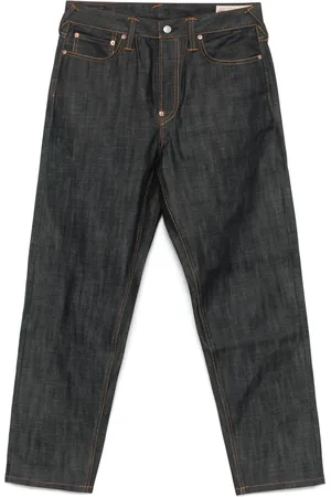 Evisu Daicock Jeans aus Brokat