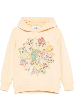Etro Hoodie mit Blumen-Patch