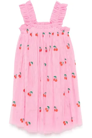 Stella McCartney Kleid mit Kirschstickerei