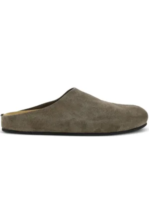 The Row Hugo Slipper aus Wildleder