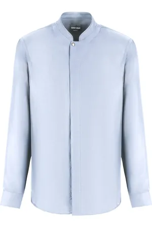 Giorgio Armani Seidenhemd mit Druckknöpfen