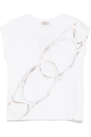 HERNO T-Shirt mit Karabiner-Print